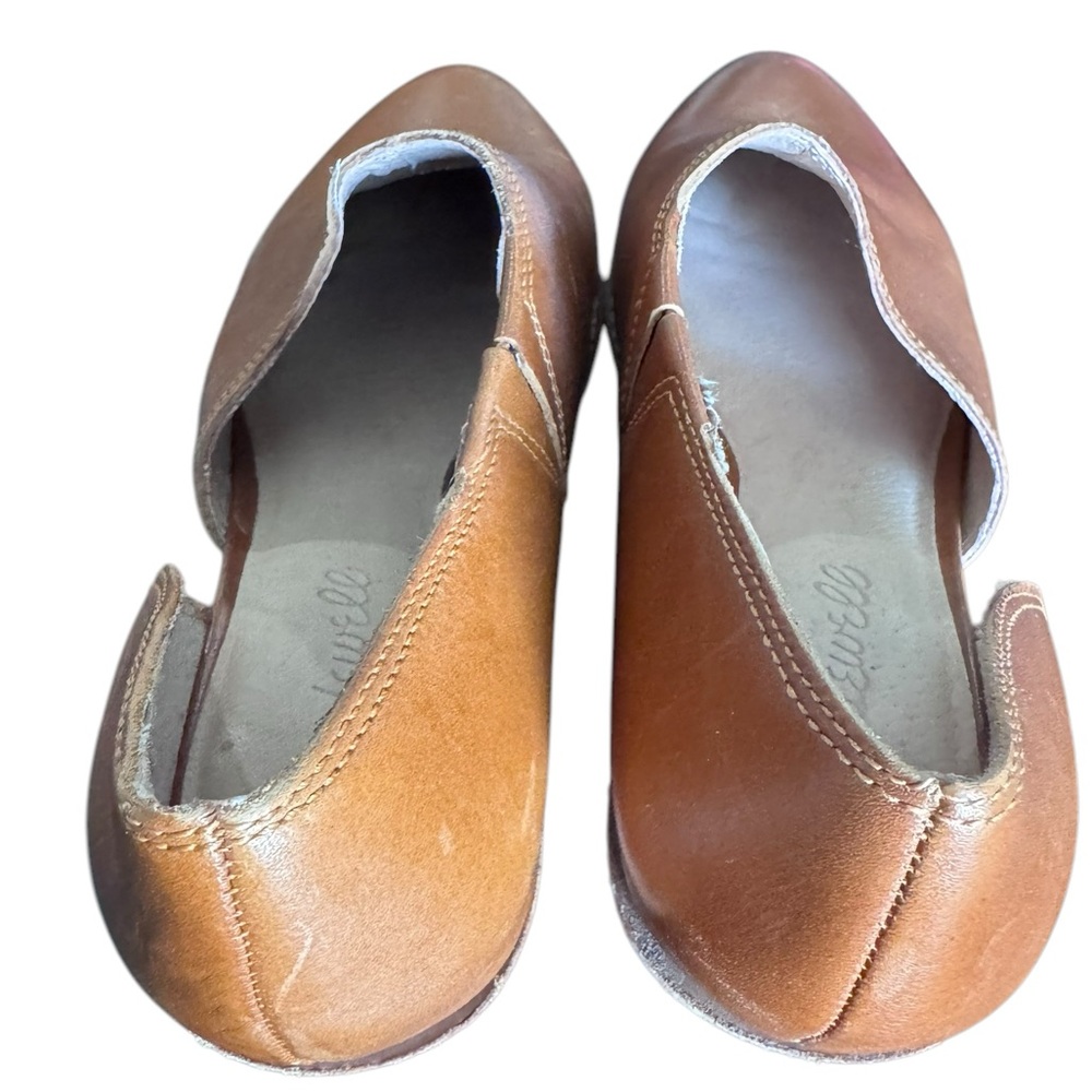 Madewell The Lucie Shoe in Leather Tan Size 7 Slip On - Picture 11 of 12